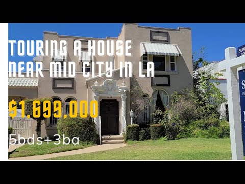 Touring a modern house near Mid City. It"s $1,699,000 built in Los Angeles.