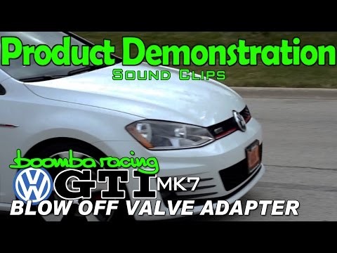 Sound Clips | Boomba BOV Adapter for '13+ VW GTI MK7