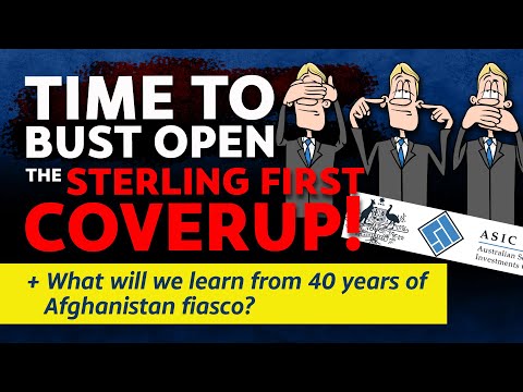 CITIZENS REPORT 27 Aug 2021 - Expose the Sterling First coverup!/40 years of Afghanistan fiasco