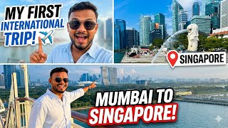 My first International Trip Singapore 🇸🇬 || part 1|| Disney Adventure cruise 
