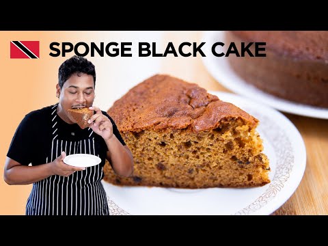 Sponge Black Cake (Dundee) Recipe for Christmas by Chef Shaun 🇹🇹 Foodie Nation