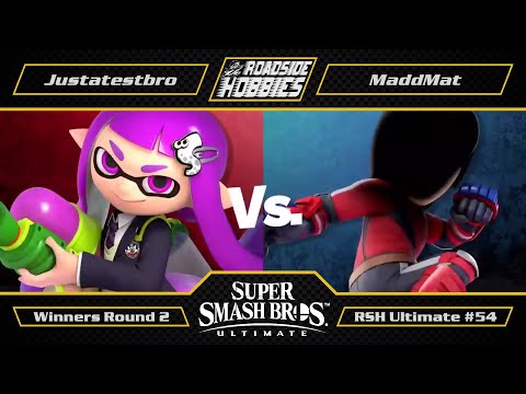 RSH Ultimate #54: Justatestbro (Inkling) vs MaddMat (Mii Brawler, Luigi) - Winners Round 2