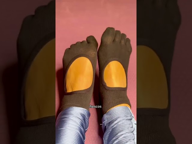 Vídeo relacionado con Calcetines Antideslizantes Yoga y Pilates Mujer, 3 Pares, EU 37-42