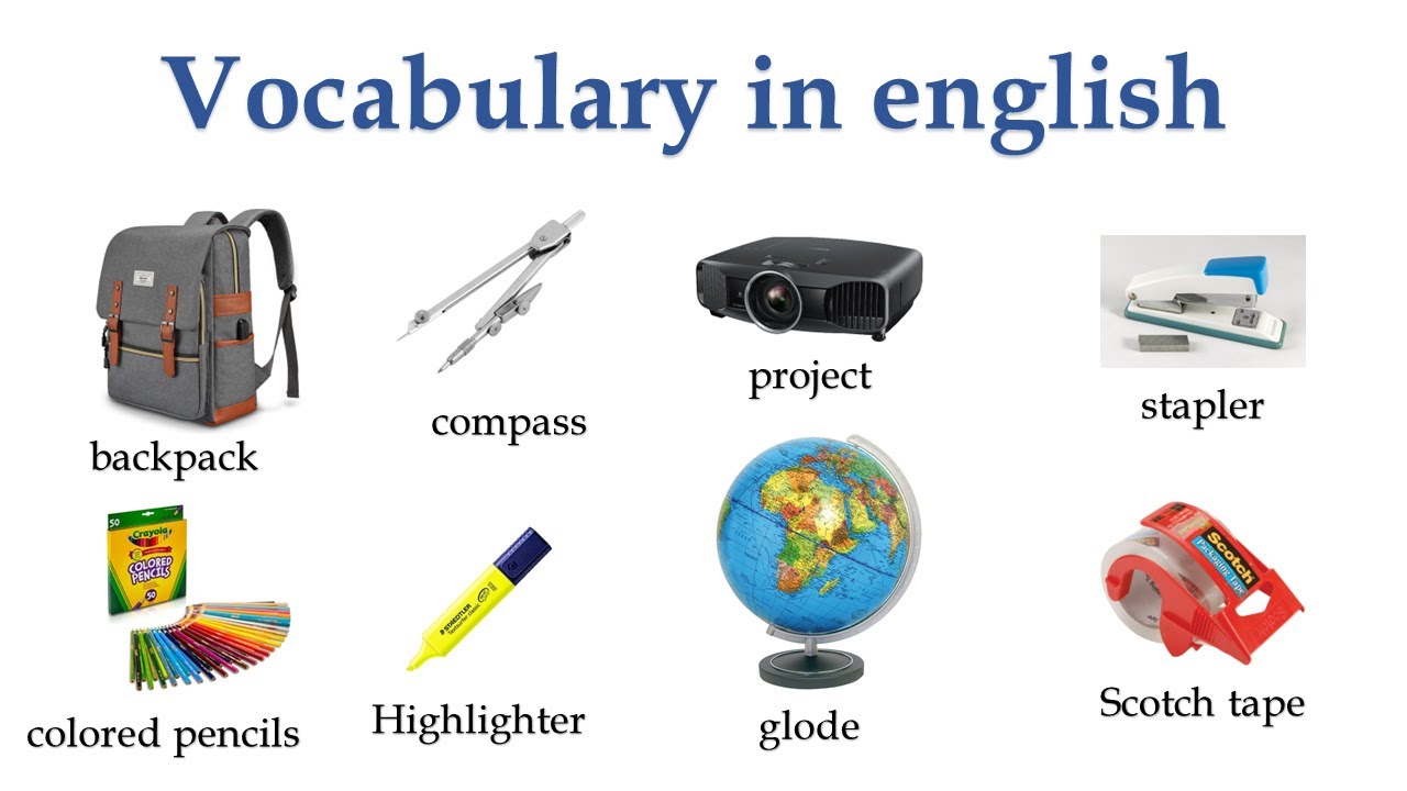 Classroom Objects Vocabulary | Vocabulary in English | English Vocabulary with Sentences |