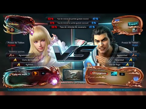 _ 617_1 Lili Rochefort (JG) vs Lei (Hajime) - Tekken 7 ( Uchiha x24 ) Online  sin Grafica