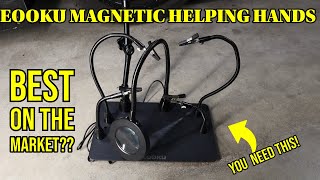 EOOKU Magnetic helping hands unboxing and review - A MUST have for any serious DIYer for soldering