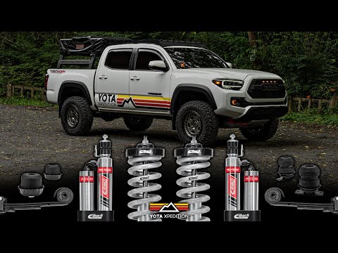 Great Tacoma Lift Kit For A Great Price | Eibach Stage 2r, Icon RXT Leaf Springs, Timbren Bump Stops
