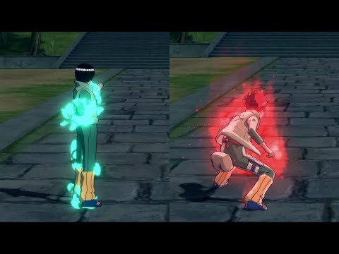 Naruto Storm Connections - All Guy Complete Moveset