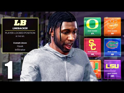 MADDEN 22 Face of the Franchise | LINEBACKER COLLEGE GAMEPLAY (Road to the Draft) Ep 1