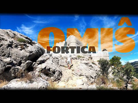 Croatia hike to the spectacular Fortica Starigrad in Omis (the whole route) with kids