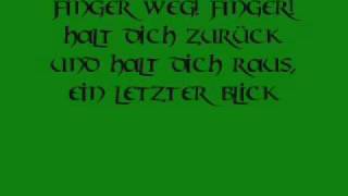 ASP - Finger weg (mit lyrics)