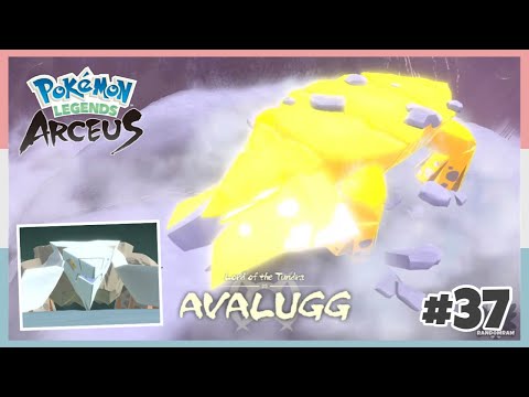Fifth Noble Boss Battle Avalugg In Pokemon Legends Arceus #37 *No Commentary*