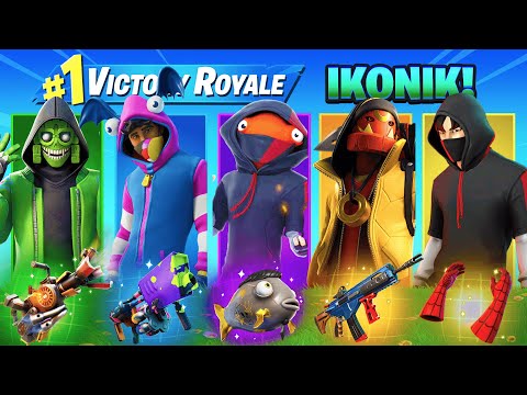 Die ,,ZUFÄLLIGE" IKONIK WANNABE Boss Skin Challenge in Fortnite 3 Deutsch