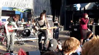 Enter Shikari - Solidarity (plus intro) live @ Warped Tour 2010 Mountain View