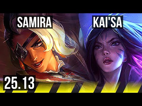 SAMIRA & Taric vs KAI'SA & Pyke (ADC) | EUW Master | 25.13
