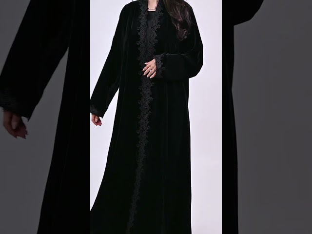 عباية مخمل بكلفة من الامام