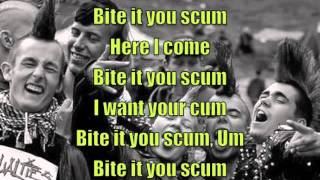 Bite it you scum - G.G. Allin - Lyrics