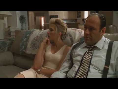 Tony Watching The News About The Mafia - The Sopranos HD