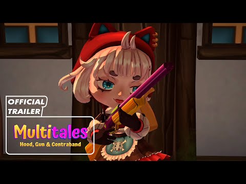 Multitales: Hood, Gun & Contraband – Official Trailer | Dark Fairytale Roguelite Shooter (PC/Steam)