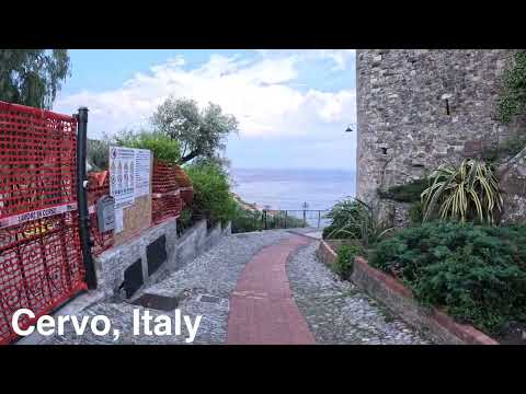 Cervo, Italy 4K