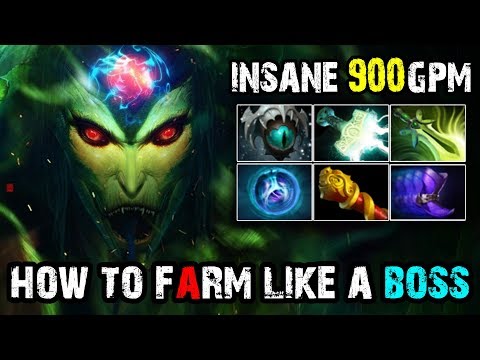 [Medusa] How to Farm Like a Boss 900GPM by Kaka | Dota 2 FullGame