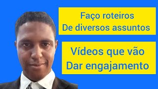 Eu vou editar seu Vídeos, realiza capas e narrações