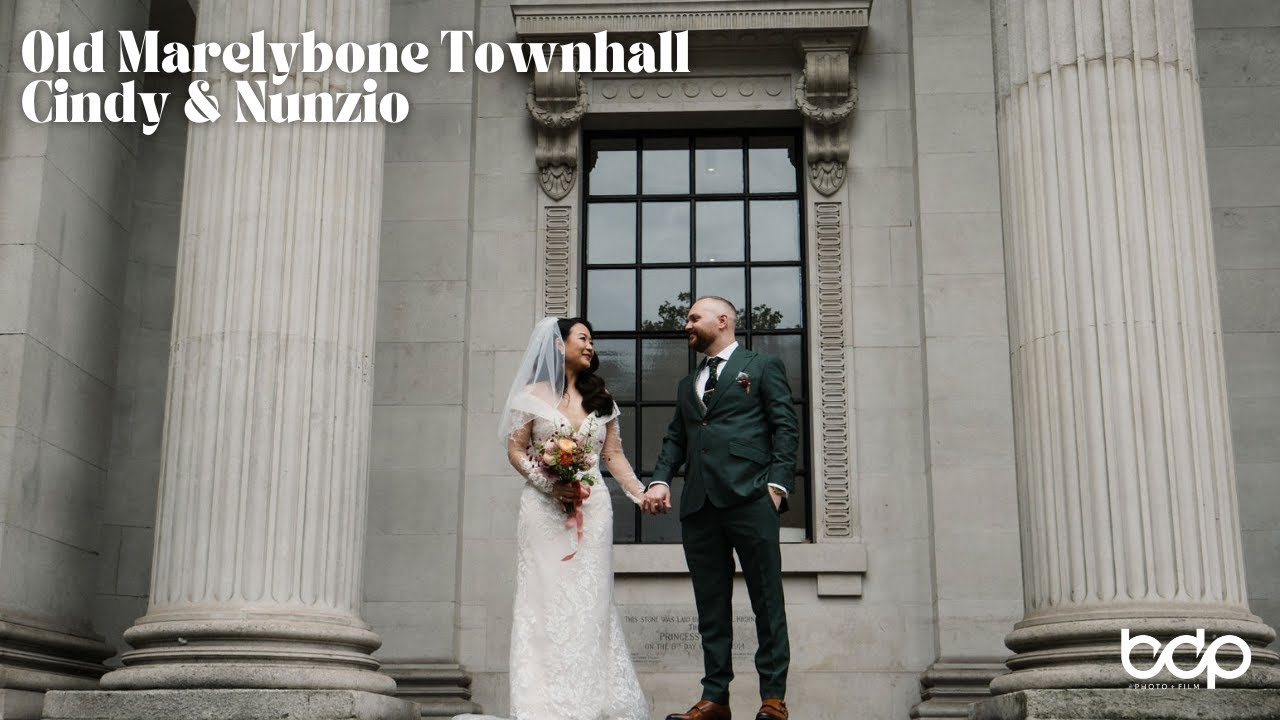 Old Marylebone Town Hall wedding photography and film
