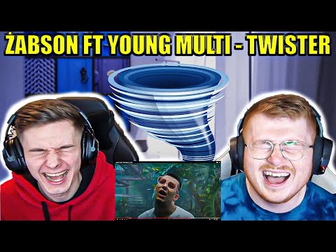 THIS SONG IS MAD!! ŻABSON FEAT. YOUNG MULTI - TWISTER - ENGLISH AND POLISH REACTION