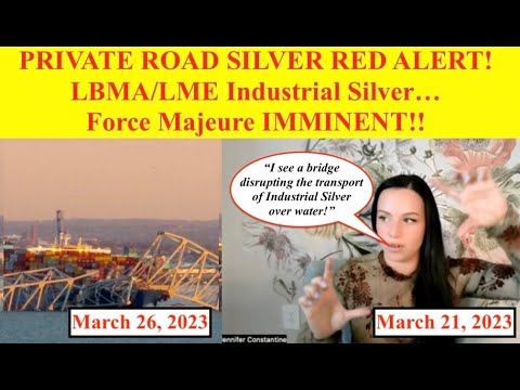 SILVER RED ALERT! LBMA Industrial Silver Force Majeure IMMINENT!! Moonstone NAILED IT!! (Bix Weir)