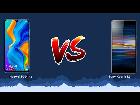 Huawei P30 lite vs Sony Xperia L3   - Phone battle!