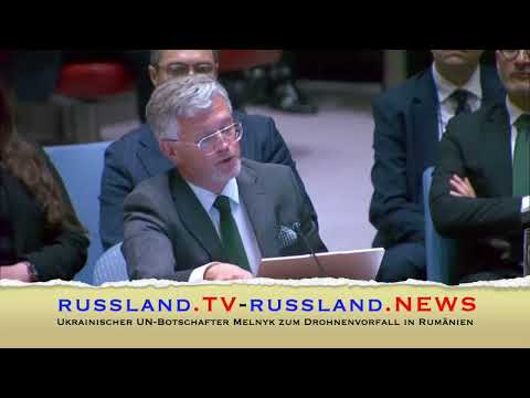 Ukrainischer UN Botschafter Melnyk zum Drohnenvorfall in Rumänien
