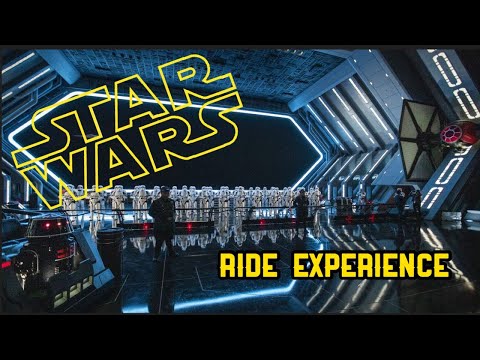 Star Wars Rise of the Resistance Ride Experience (Disneyland CA)