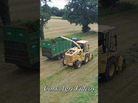 Silage 2023 - ⚠️John Stephenson from doneraile. The only man to fill a high-ace van with grass!!🌱🚨