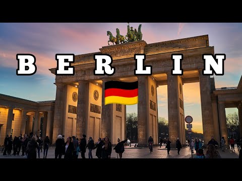 Berlin Germany Walking Tour In Winter 2023