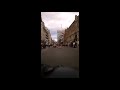 Oxford Street In London In A Black Taxi Cab