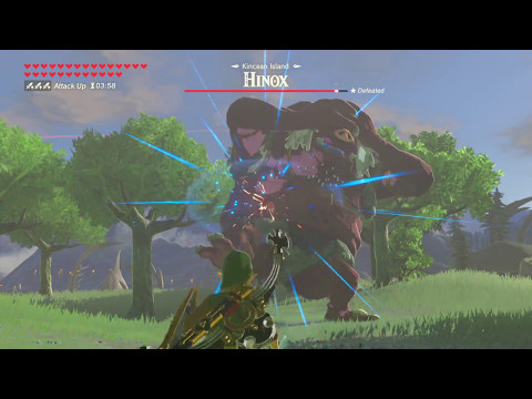 Breath of the Wild - Hinox Feels the Power of the Master Sword