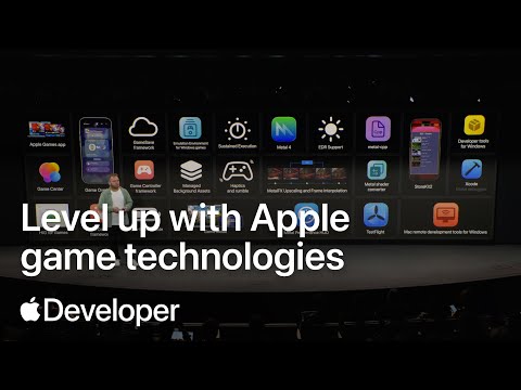 Level up with Apple game technologies | Meet with Apple