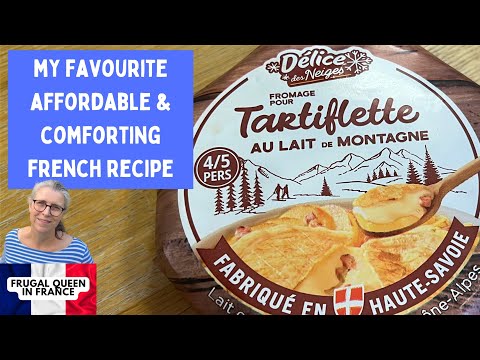 My favourite affordable & comforting French recipe. Tartiflette. #Tartiflette #frugal #french