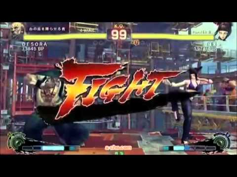 Desora (Gouken) vs Player (Juri)