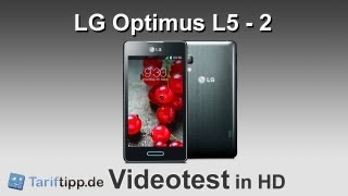 LG Optimus L5 - 2 | Test in deutsch (HD)