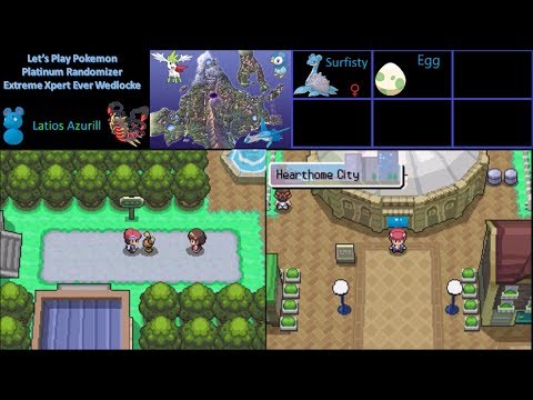 Pokemon Platinum Randomizer Extreme Xpert Ever Wedlocke:  Part 5 - The First Pair