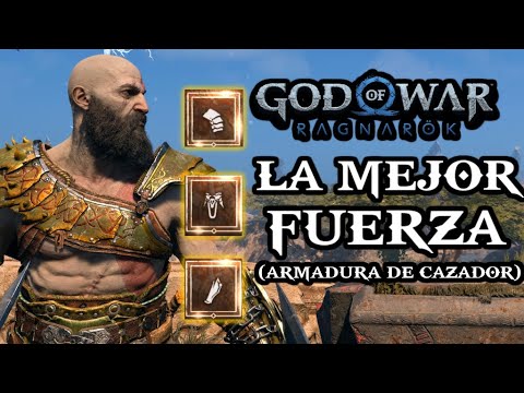 The Best SECRET STRENGTH Armor! God of War Ragnarök | Hunter Armor