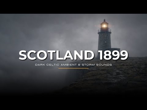Scotland 1899 | Dark Celtic Ambient & Storm Sounds