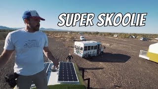 Awesome Custom School Bus Home for Full Time Travel. The Super Skoolie rtr 2018