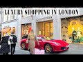 LUXURY SHOPPING IN LONDON Mayfair London Walking Tour 2023