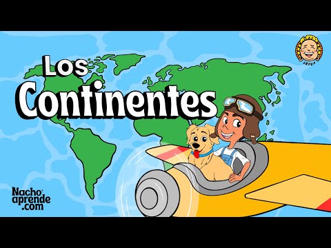 ¿Cuáles son Los Continentes? | Aprende con Nacho | Los Continentes para Niños