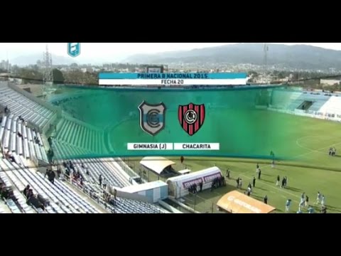 Fútbol en vivo. Gimnasia (J) - Chacarita. Fecha 20 del torneo de Primera B Nacional. FPT.‏‏