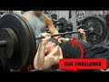 EGG BENCH PRESS CHALLENGE | PHYSIQUE UPDATE