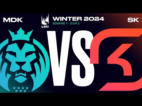 LEC Winter 2024 W1D2 | MDK vs SK