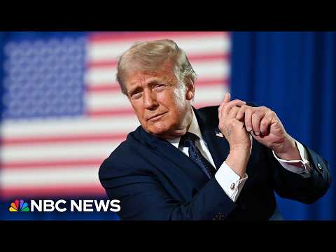 LIVE: Trump makes an announcement with the secretary of commerce | NBC News